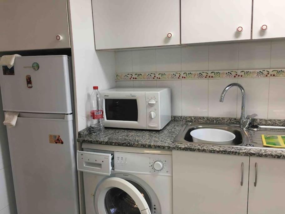 Apartamento Segunda Linea De Playa Con Piscina 厄尔·阿尔特 外观 照片